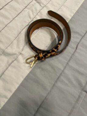 Jcrew animal print women belt